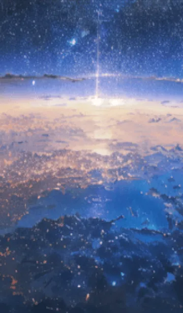 [LINE着せ替え] 銀河の冬空 #MaD02。の画像1