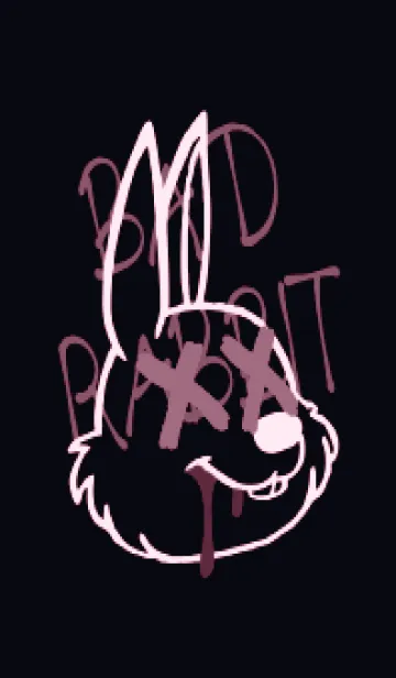 [LINE着せ替え] バッド ラビット 287の画像1