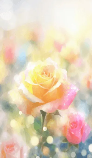 [LINE着せ替え] 薔薇(バラ)の花の着せかえ(R1581)の画像1