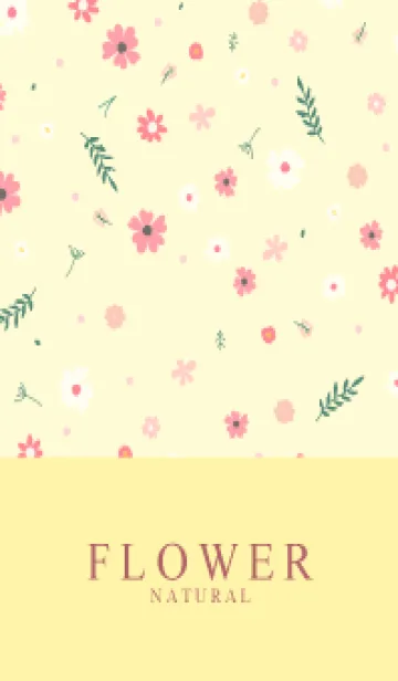 [LINE着せ替え] FLOWER YELLOW - NATURAL-49の画像1