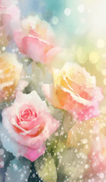 [LINE着せ替え] 薔薇(バラ)の花の着せかえ(R1587)の画像1