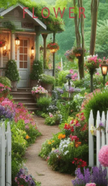 [LINE着せ替え] FLOWER GARDEN -hisatoto- 54の画像1