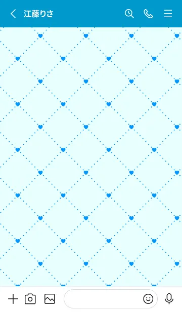 [LINE着せ替え] ハート レース .61の画像2