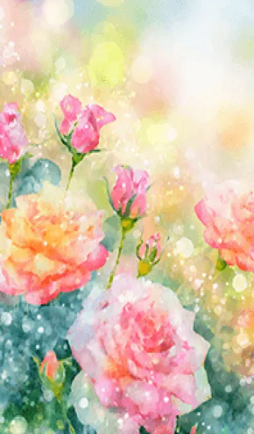 [LINE着せ替え] 薔薇(バラ)の花の着せかえ(R1597)の画像1