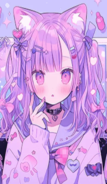 [LINE着せ替え] 優しくて明るい女の子 Revised Versionの画像1