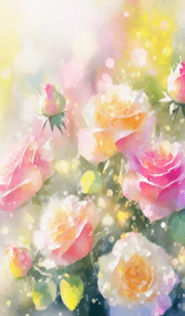 [LINE着せ替え] 薔薇(バラ)の花の着せかえ(R1605)の画像1