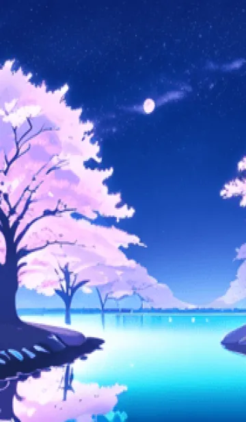 [LINE着せ替え] 冬のサクラ #MaD03。の画像1