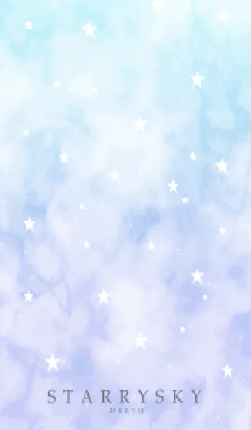 [LINE着せ替え] STARRY SKY -BLUE PURPLE- 16の画像1