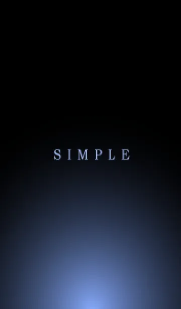 [LINE着せ替え] SIMPLE LIGHT -BLACK- 21の画像1