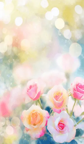 [LINE着せ替え] 薔薇(バラ)の花の着せかえ(R1618)の画像1