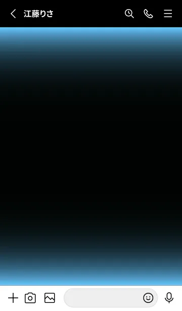 [LINE着せ替え] LIGHT ICON THEME -BLACK- 12の画像2