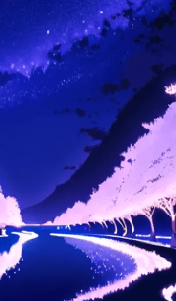 [LINE着せ替え] 冬のサクラ #MaE19。の画像1