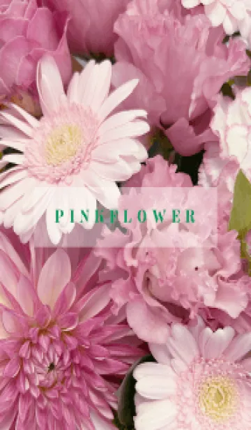 [LINE着せ替え] PINK FLOWER -NATURAL-60の画像1