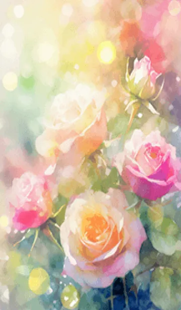 [LINE着せ替え] 薔薇(バラ)の花の着せかえ(R1630)の画像1