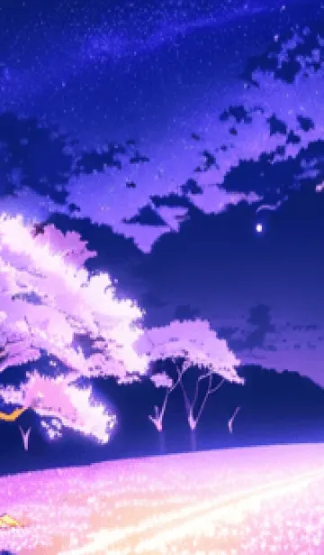 [LINE着せ替え] 冬のサクラ #MaFJbF14。の画像1