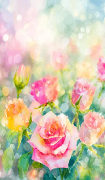 [LINE着せ替え] 薔薇(バラ)の花の着せかえ(R1635)の画像1