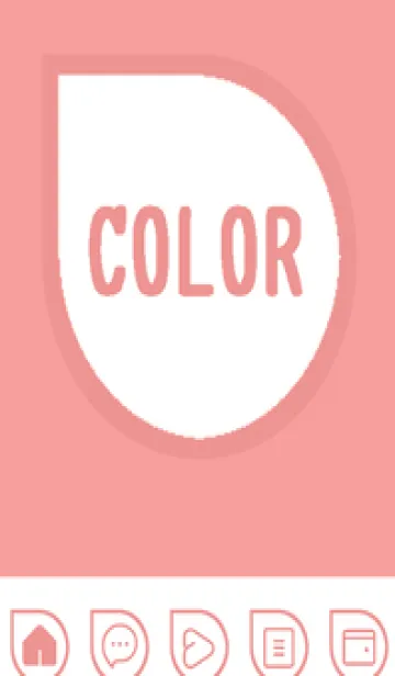 [LINE着せ替え] red color J46の画像1