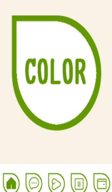 [LINE着せ替え] red color J49の画像1