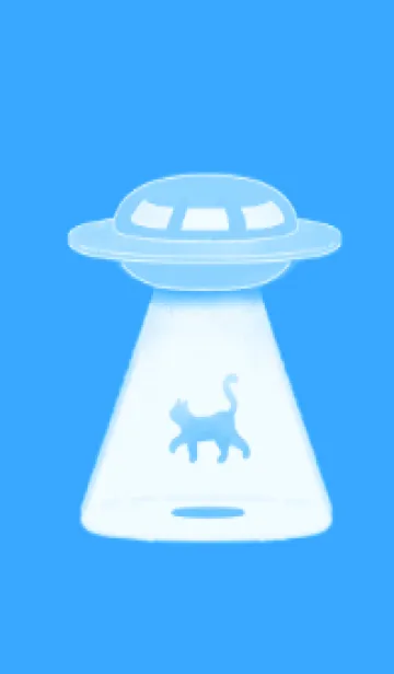 [LINE着せ替え] UFOと黒猫2の画像1