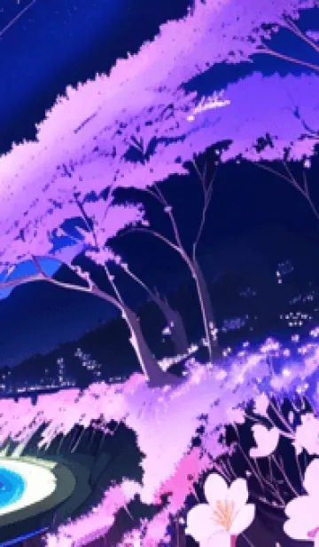 [LINE着せ替え] 冬のサクラ #MaE120。の画像1