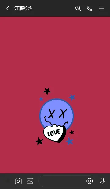 [LINE着せ替え] ラブ スマイル 178の画像2