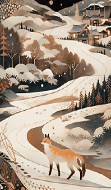 [LINE着せ替え] リトル カントリー フォックス - 日本の画像1