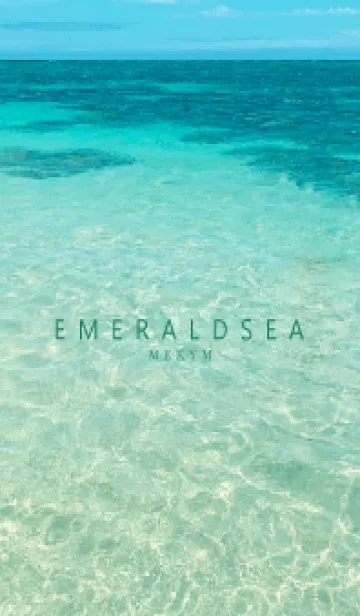 [LINE着せ替え] EMERALD SEA HAWAII-SHELL 12の画像1