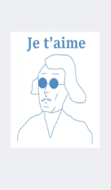 [LINE着せ替え] Mr.OJISAN /helloblueの画像1