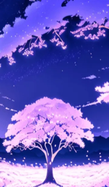 [LINE着せ替え] 冬のサクラ #MaFJbF210。の画像1