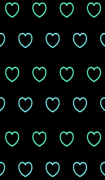 [LINE着せ替え] シンプル ハート アイコン 27の画像1