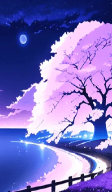 [LINE着せ替え] 冬のサクラ #MaFJbF111。の画像1