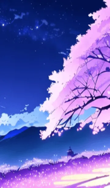 [LINE着せ替え] 冬のサクラ #BBCbH213。の画像1