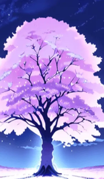 [LINE着せ替え] 冬のサクラ #BBCbH210。の画像1