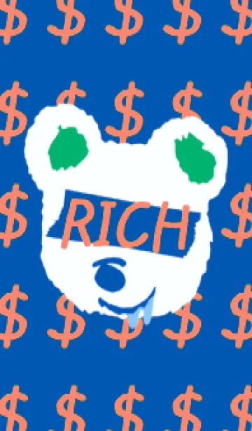 [LINE着せ替え] リッチ ベア 86の画像1