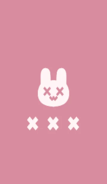 [LINE着せ替え] 地雷うさぎ(pink22)の画像1