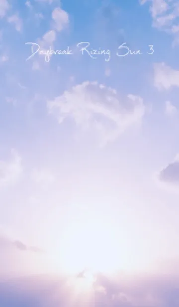 [LINE着せ替え] Daybreak Rizing Sun 3の画像1