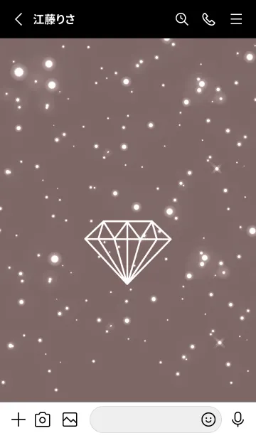 [LINE着せ替え] シャイン ダイヤモンド 73の画像2