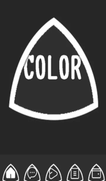 [LINE着せ替え] bw color L47の画像1