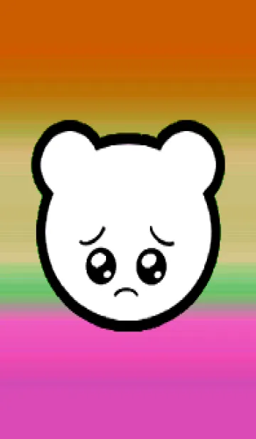 [LINE着せ替え] ぴえん くま 130の画像1