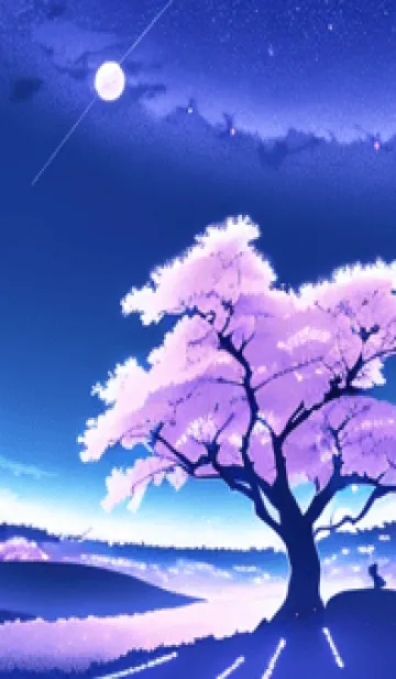 [LINE着せ替え] 冬のサクラ #BCJL47。の画像1