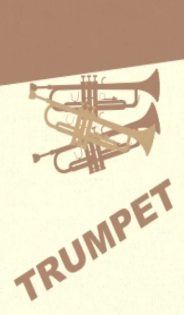 [LINE着せ替え] Trumpet CLR ハニースイートの画像1