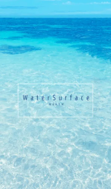 [LINE着せ替え] Water Surface - HAWAII 30の画像1