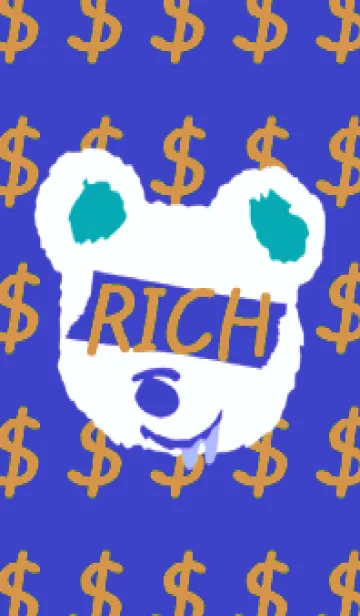 [LINE着せ替え] リッチ ベア 87の画像1