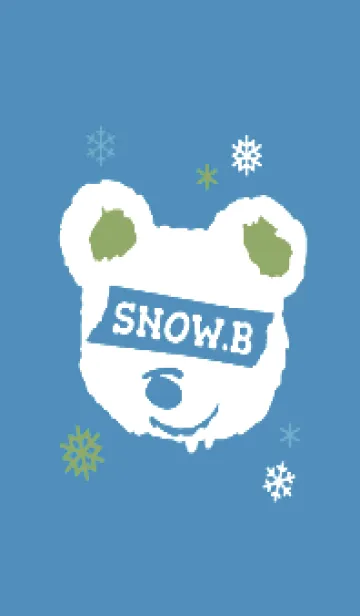 [LINE着せ替え] スノー ベアー .21の画像1