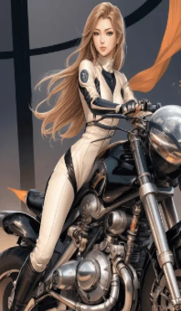 [LINE着せ替え] バイクシリーズ No.6の画像1