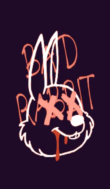 [LINE着せ替え] バッド ラビット 289の画像1