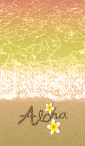 [LINE着せ替え] 夕暮れのアロハ＊ALOHA+34の画像1