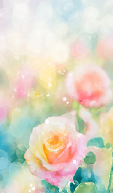 [LINE着せ替え] 薔薇(バラ)の花の着せかえ(R1719)の画像1