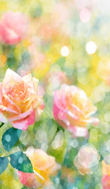 [LINE着せ替え] 薔薇(バラ)の花の着せかえ(R1729)の画像1