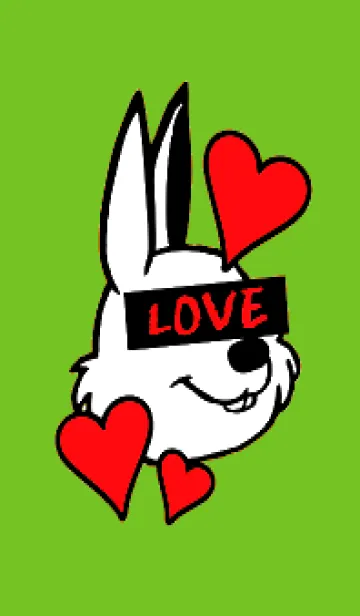 [LINE着せ替え] ラブ ラビット 110の画像1